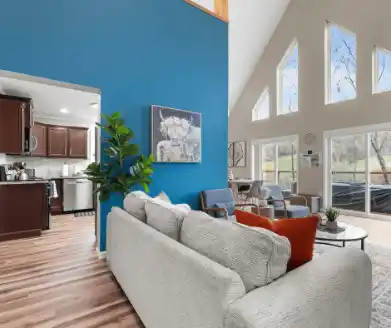 Luxury mountain chalet with outdoor hot tub and fire pit in Waynesville, North Carolina_resized_11zon Luxury mountain chalet in NC short time rental